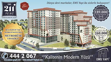 EMS 211 Plus Projemizin Billboard Tanıtımı